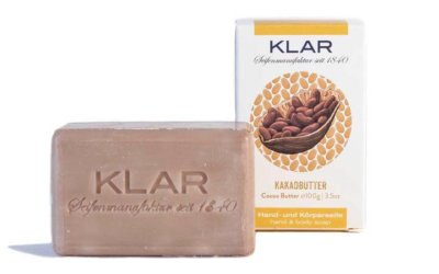 KLAR’s Kakaobutterseife palmölfrei